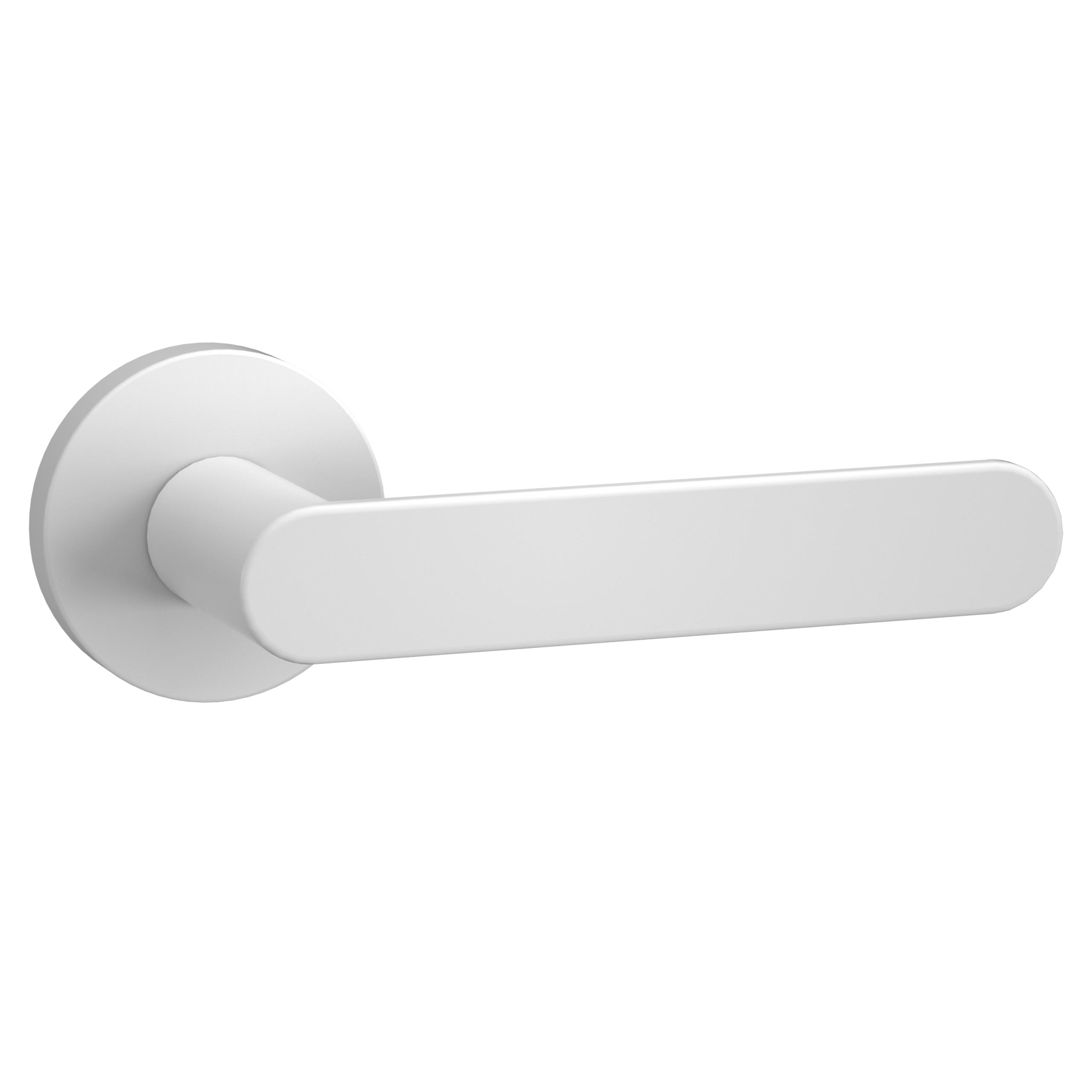 White Door Handles