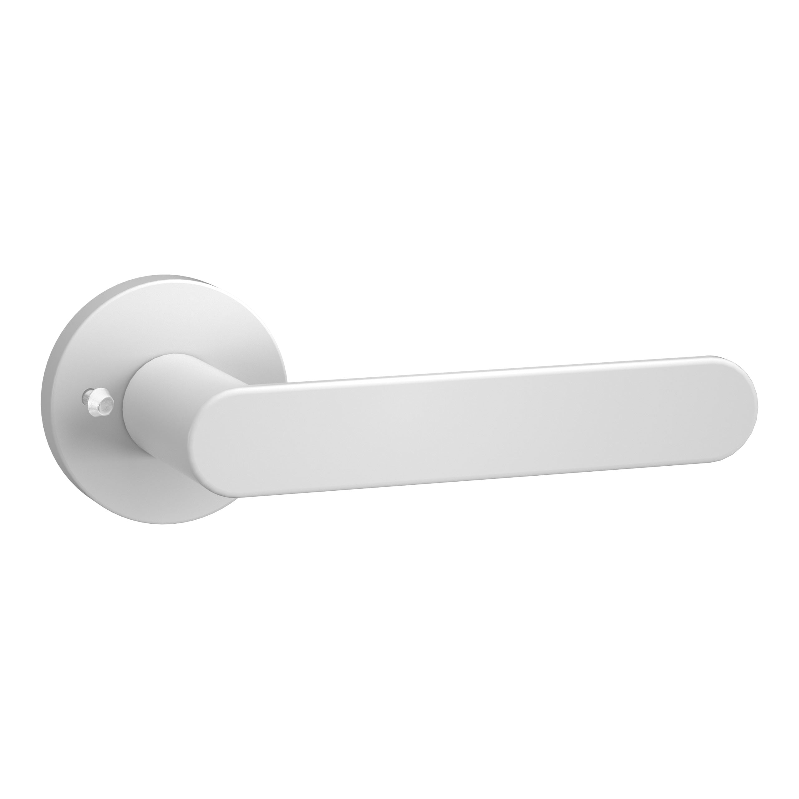 White Privacy Door Handles