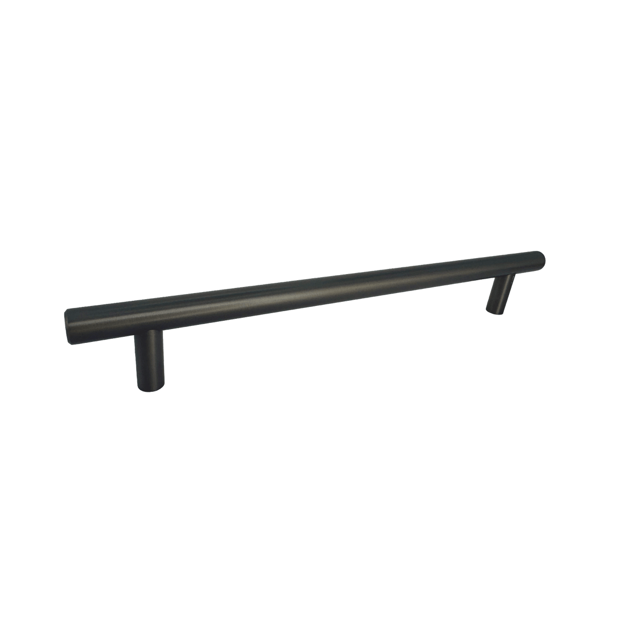 Gunmetal Grey Rounded Cupboard Handle192mm