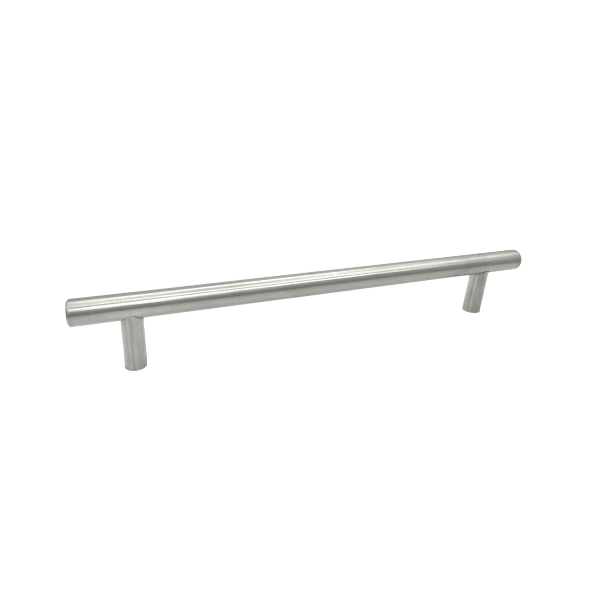 Satin Nickel Rounded Cupboard Handle 192mm
