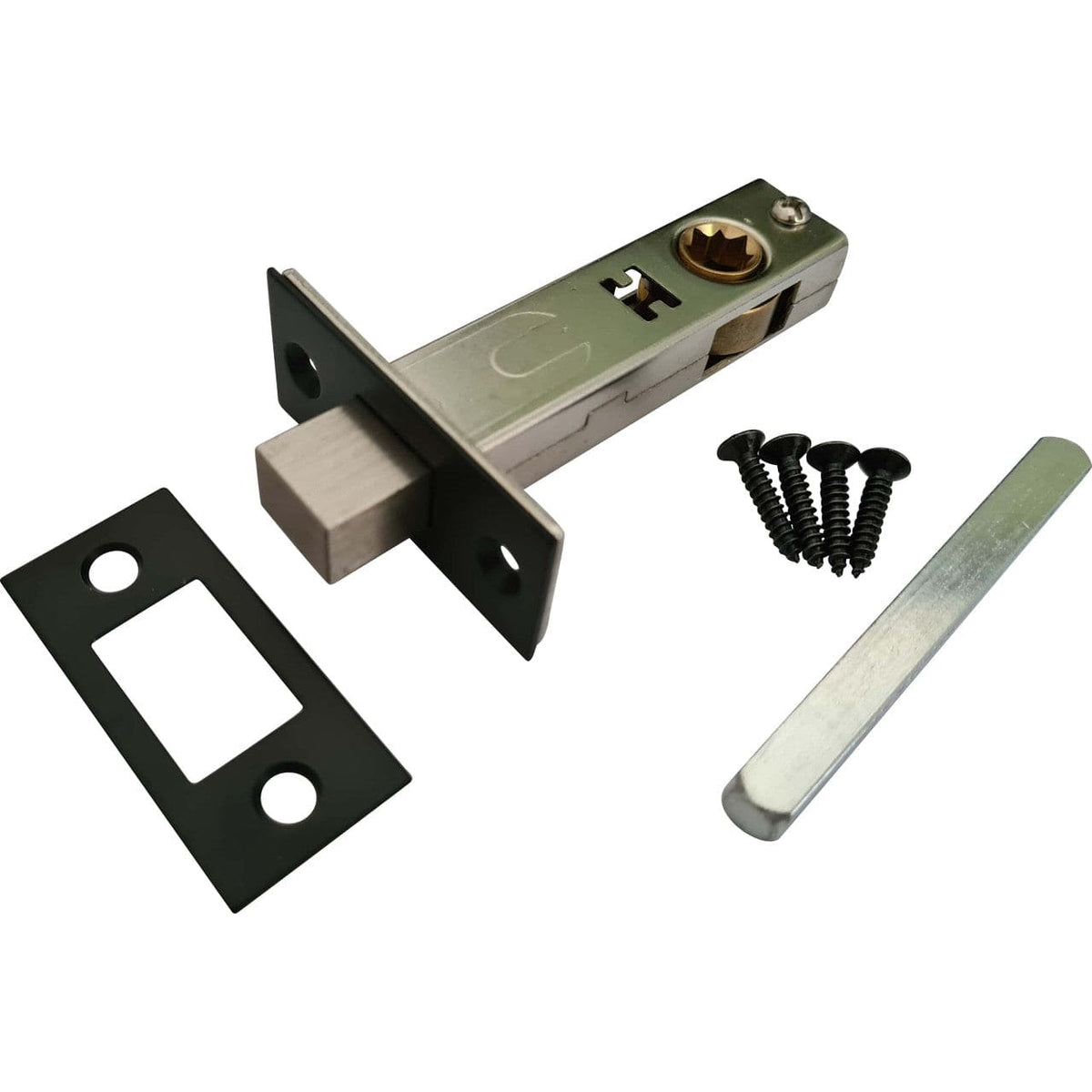 black privacy tube lock bolt