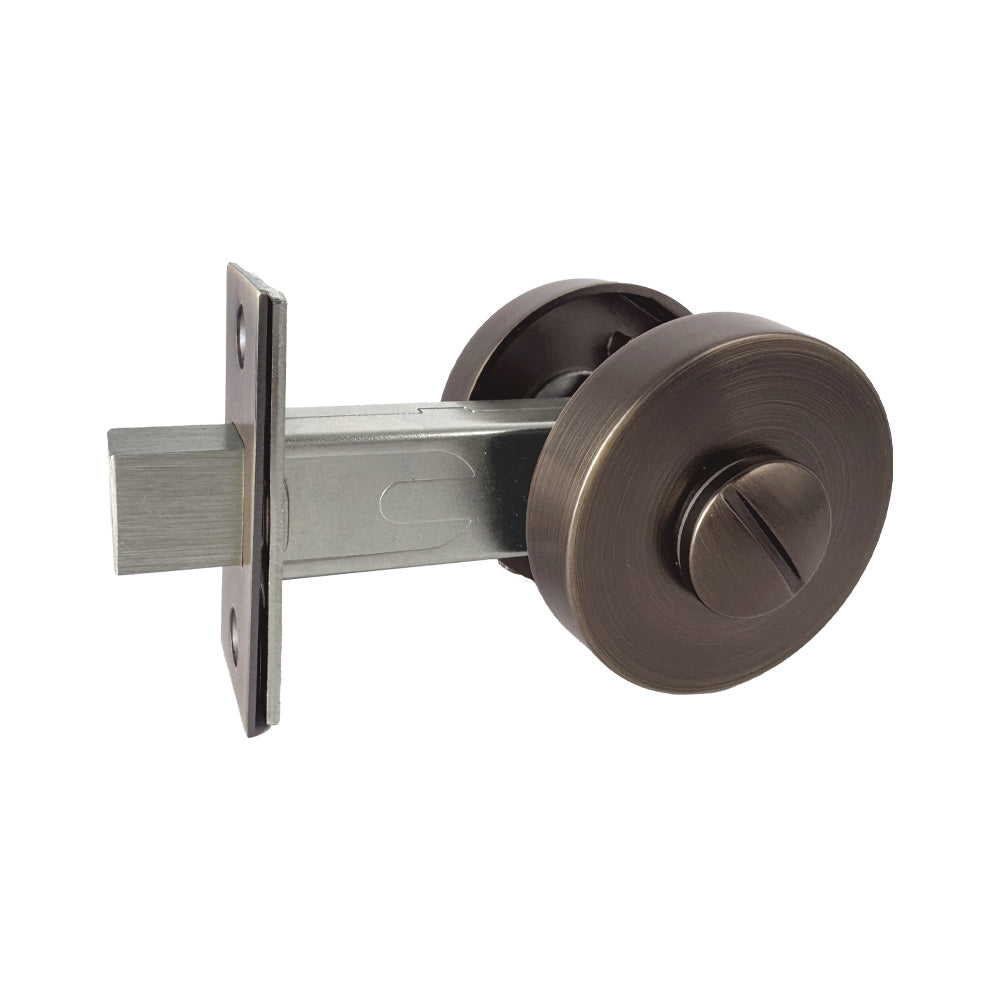 Antique Bronze Separate Privacy Lock I Mucheln – Hardwarebox NZ