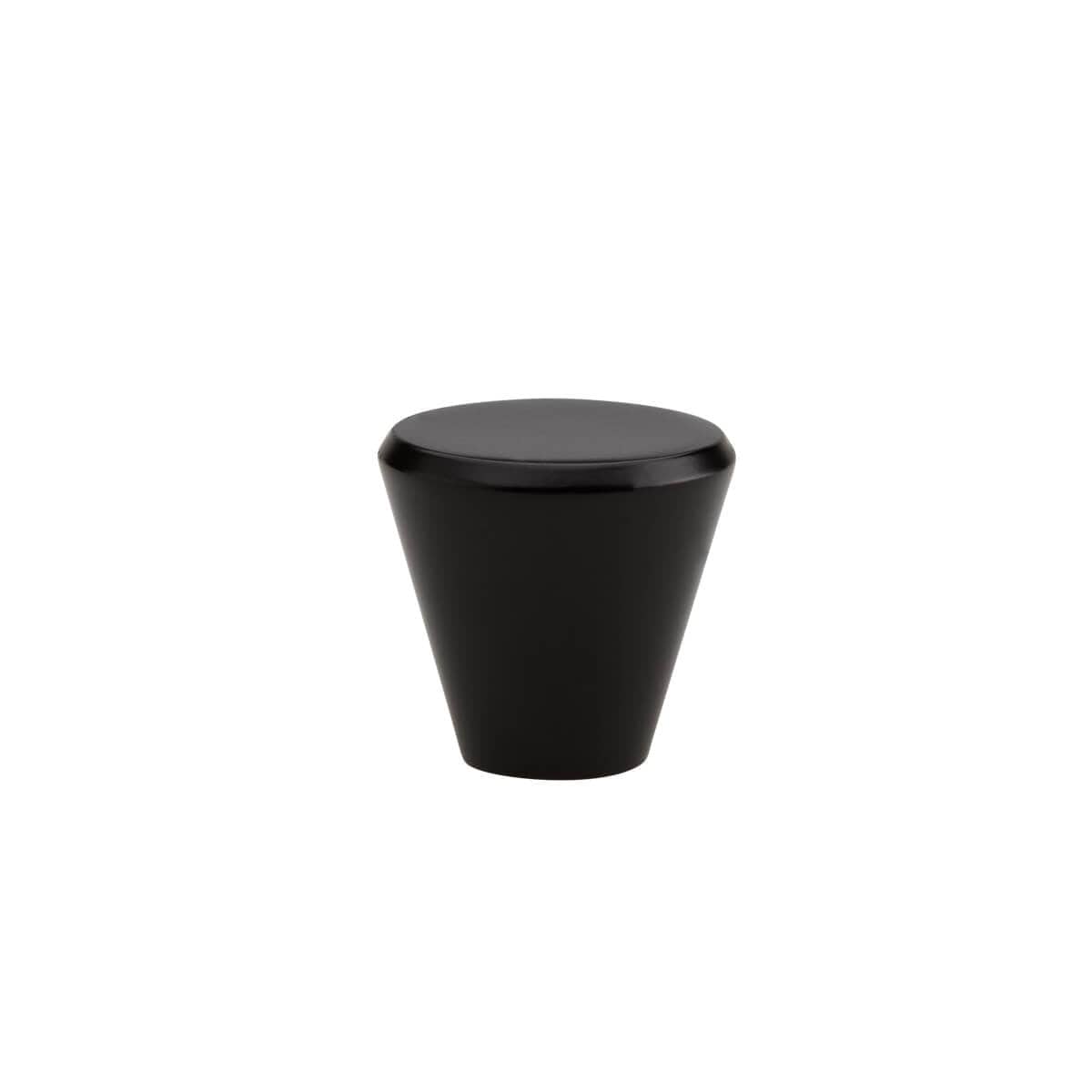 black door knob cupboard