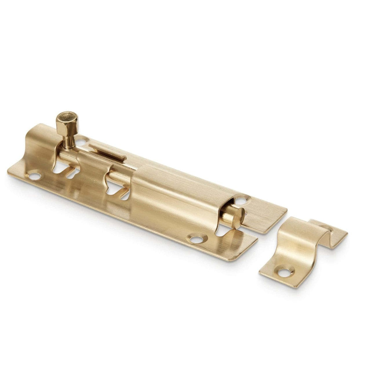 brushed brass Sliding Barrel bolt