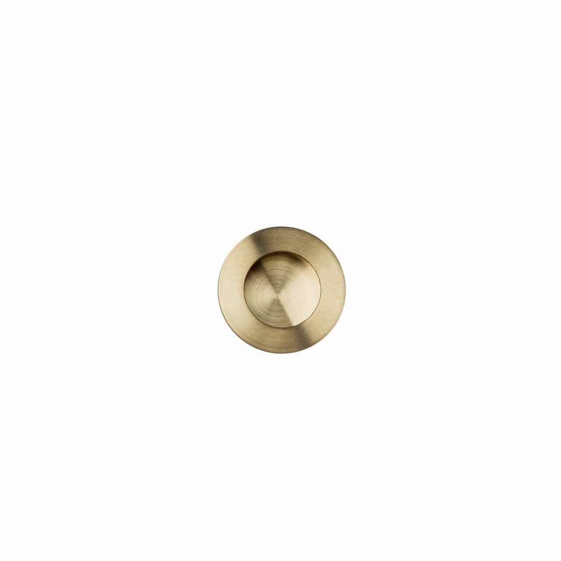 brass 30mm flush pull top