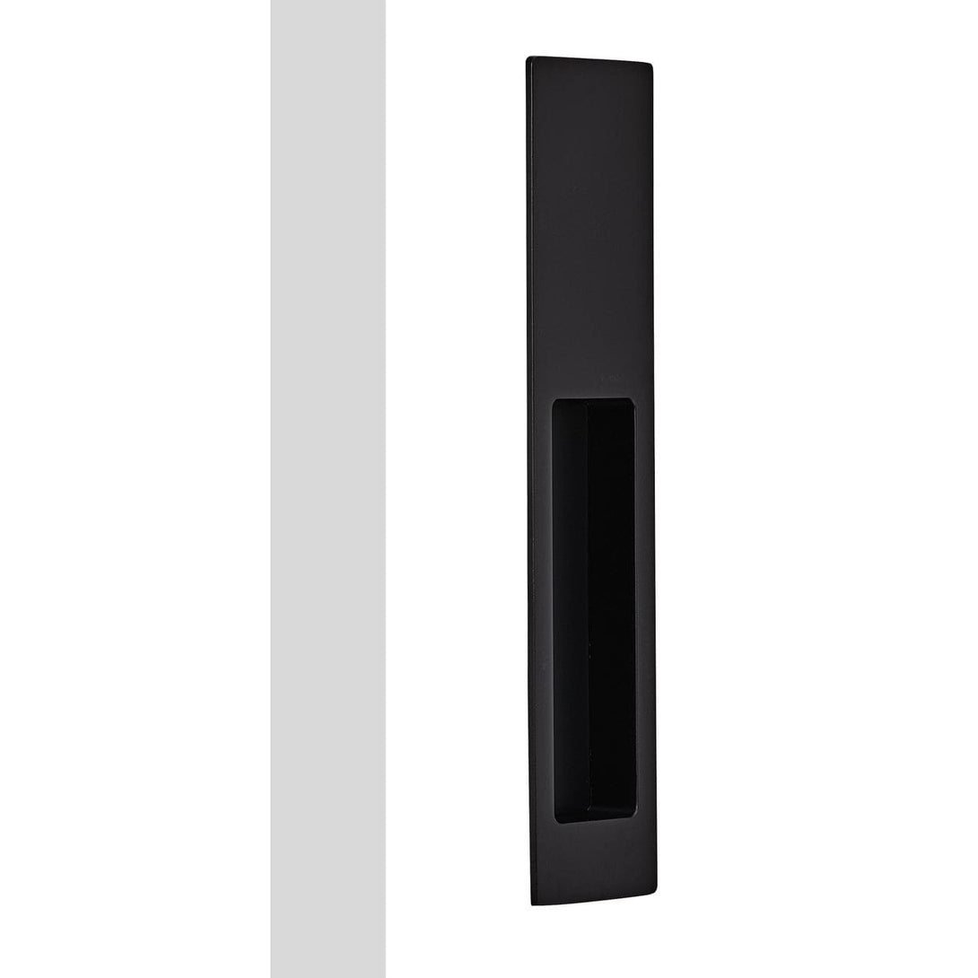 duke black sliding door handle 1 passage