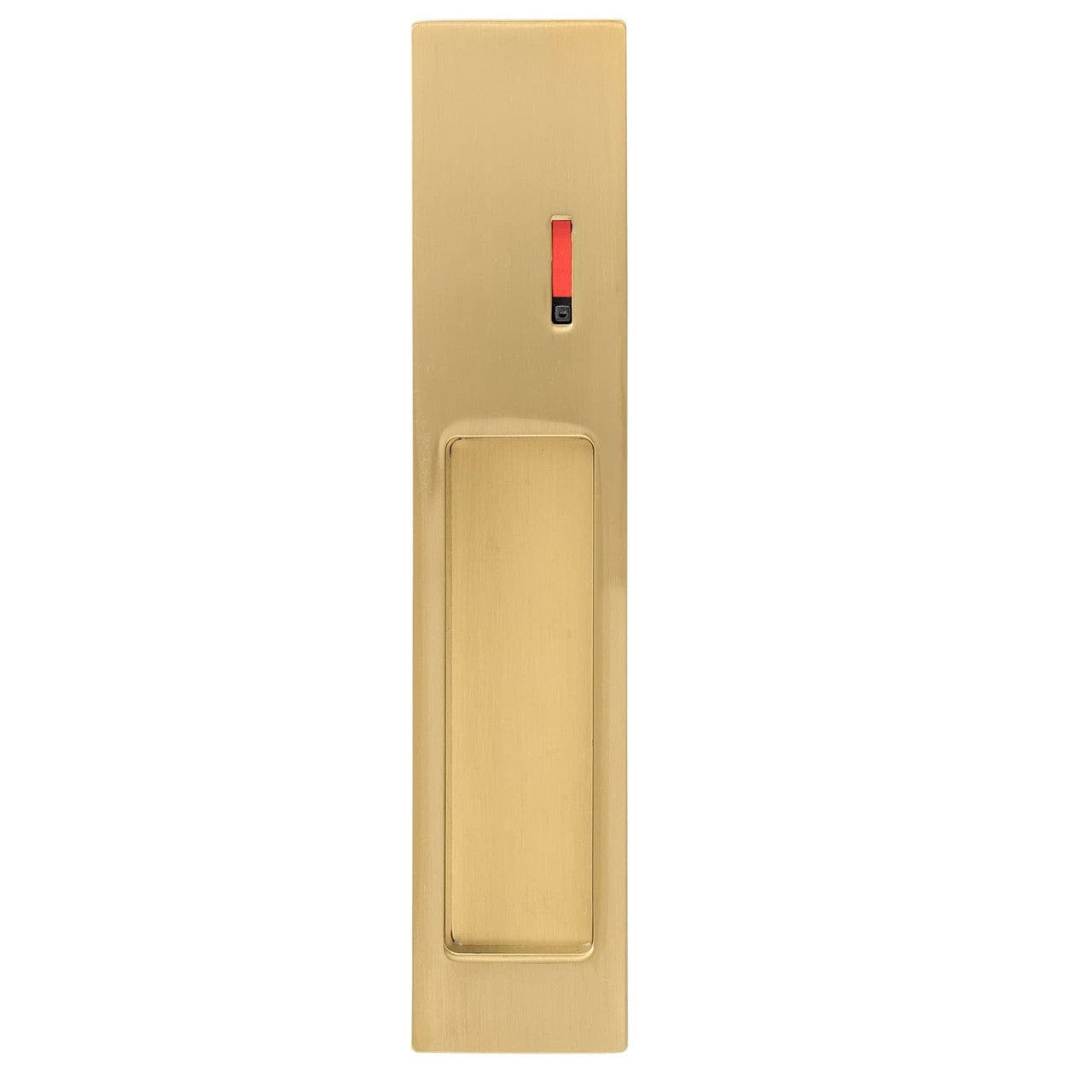 Brushed Brass Sliding Door Privacy Set I Mucheln Duke Series ...