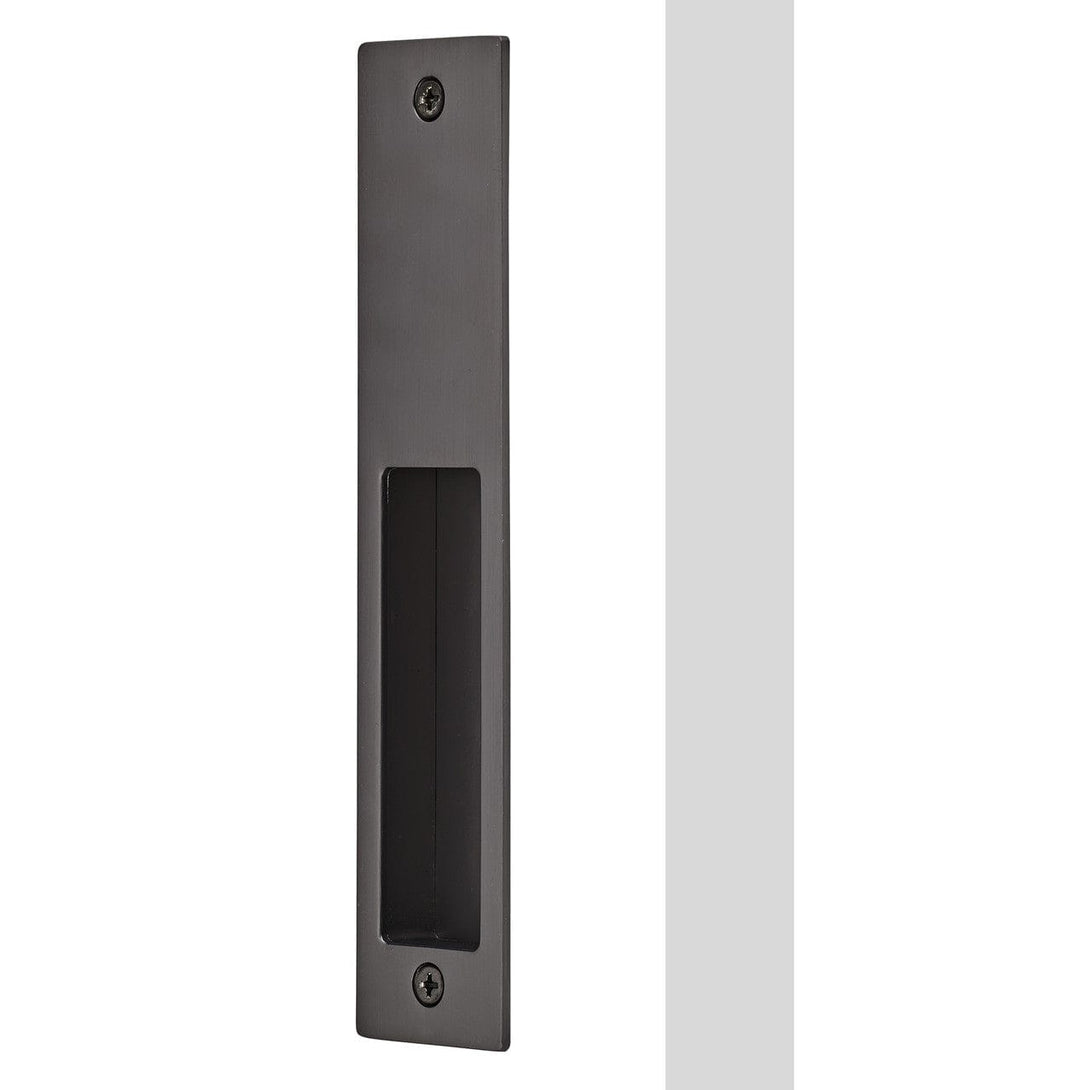 duke gunmetal grey sliding door handle 2 passage