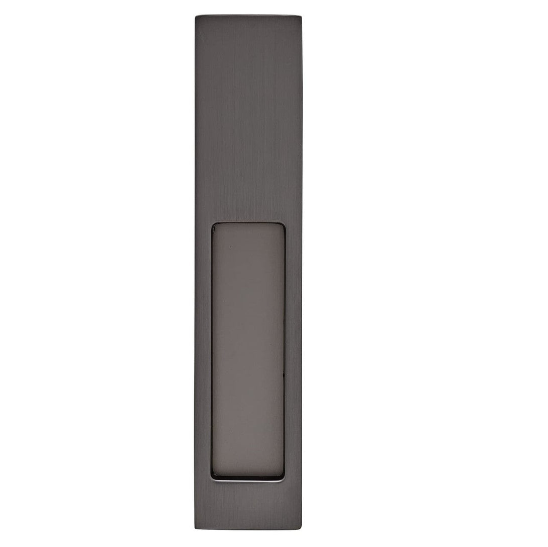 duke gunmetal grey sliding door handle 3 passage