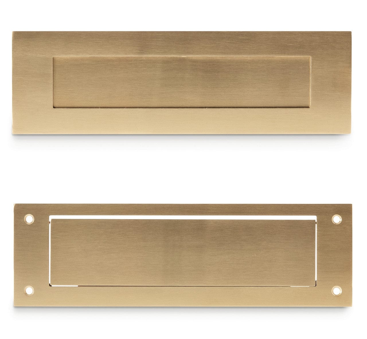 Mail Slot Dim Brushed Brass Letter Box Mail Slot | Mucheln – Hardwarebox NZ