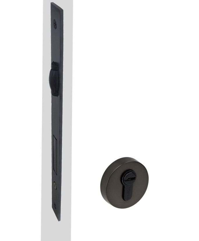 Gunmetal Grey Roller Entrance Lock