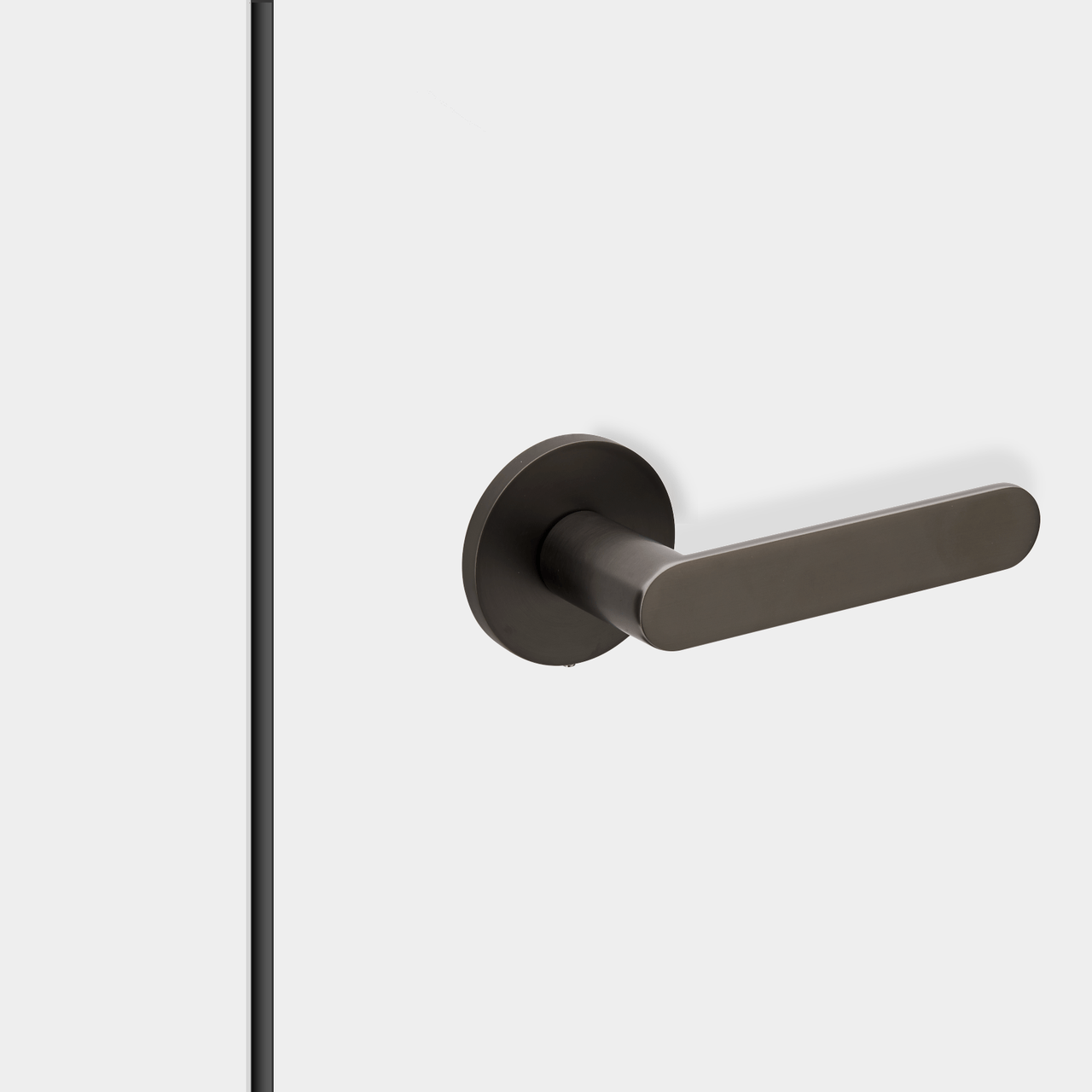Gunmetal Grey Passage Door Handle 63mm | Mucheln Berkley Series ...