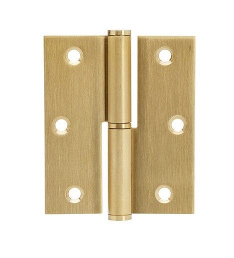 brushed brass lift off hinge