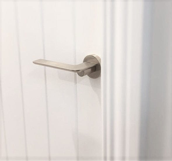 Dummy Satin Nickel Lever wardrobe